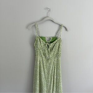 Green Floral ASTR The Label Dress